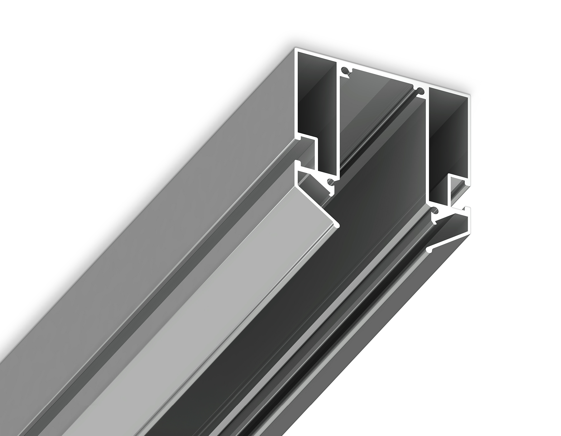 GL1013 AL алюминий корпус в натяжной потолок 2000*61*61