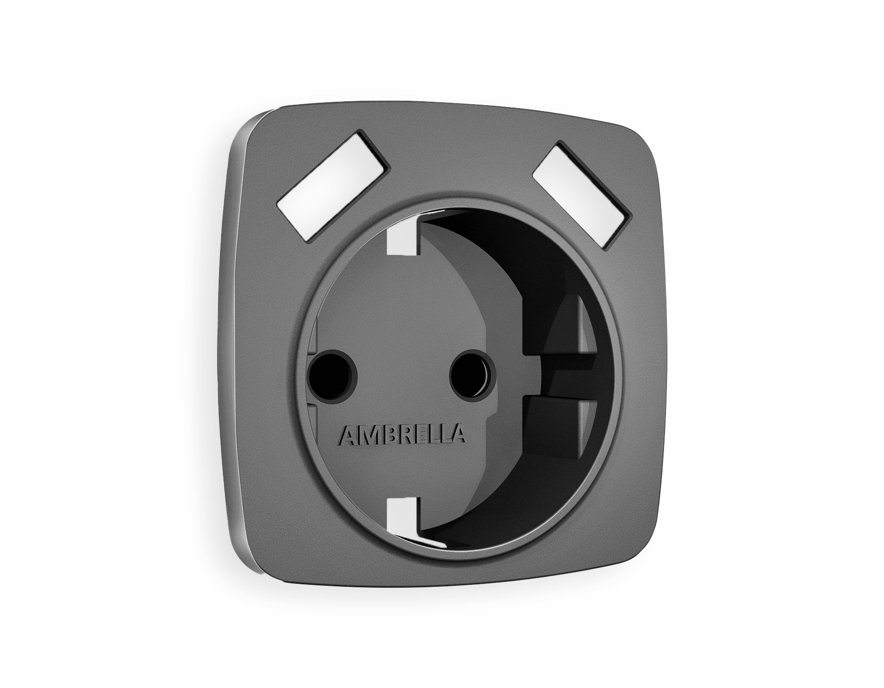 OP6590 Лицевая панель OMEGA (Антрацит серый) для электрической розетки с/з со шторками 2USB A+A QUANT OP6590 Лицевая панель OMEGA (Антрацит серый) для электрической розетки с/з со шторками 2USB A+A QUANT