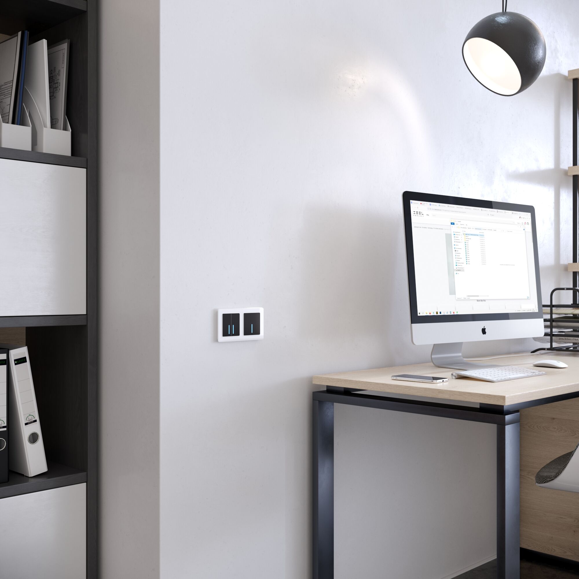 Рамка на 2 поста Acrylic Werkel (белый) W0022701