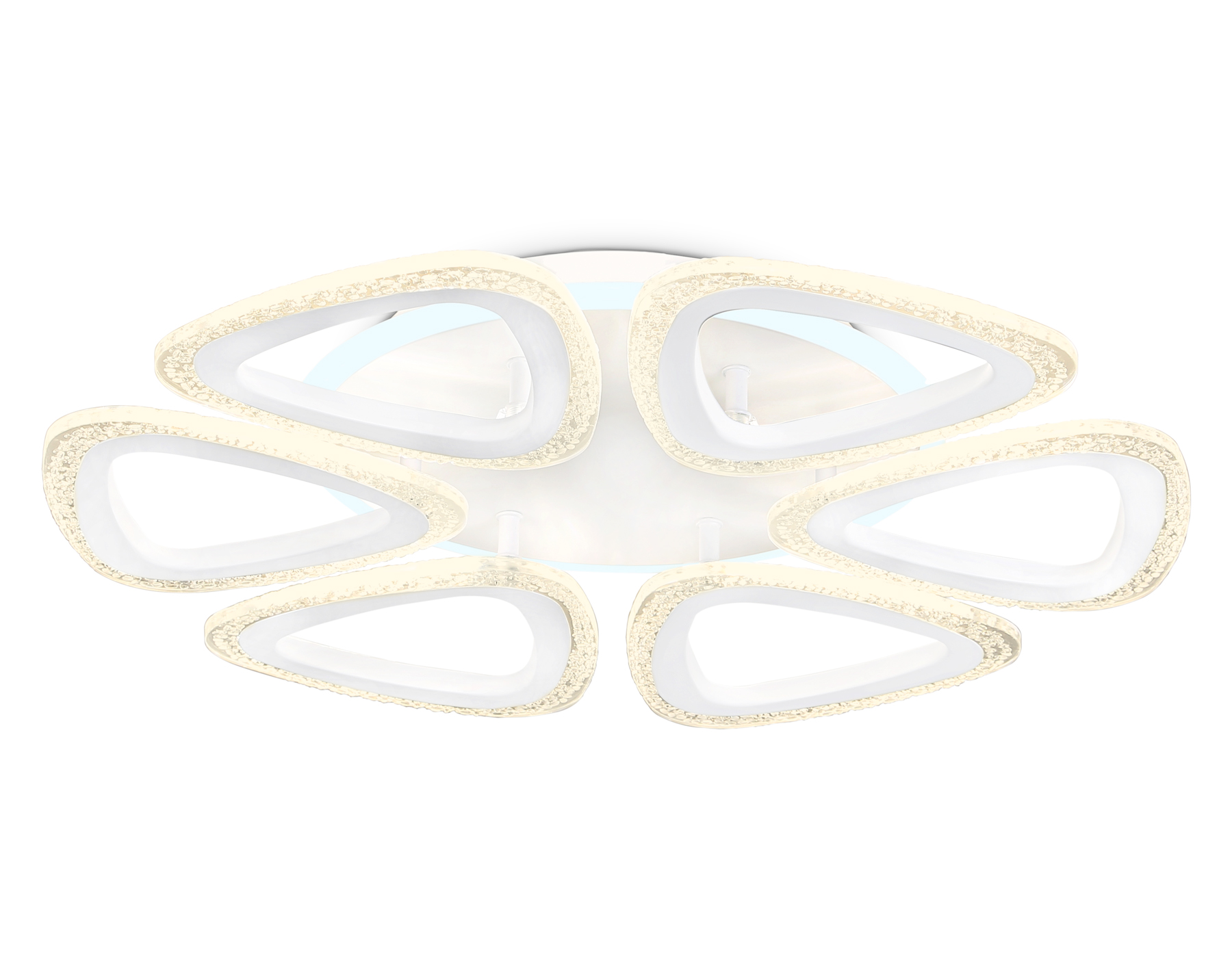 Потолочный LED светильник FA4518/6 WH белый 80W 4200K/3000K+6400K/6400K+3000K D450*80 (ПДУ ИК)