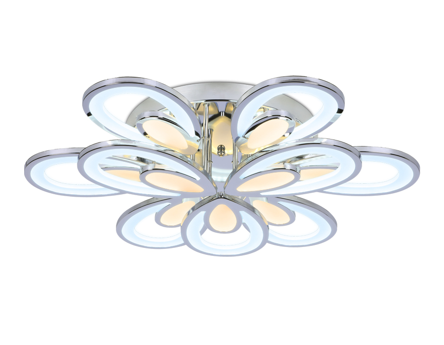 Потолочный светодиодный светильник с пультом FA471/6+3 CH Ambrella хром 198W 750*670*120 (ПДУ РАДИО 2.4) Потолочный светодиодный светильник с пультом FA471/6+3 CH Ambrella хром 198W 750*670*120 (ПДУ РАДИО 2.4)