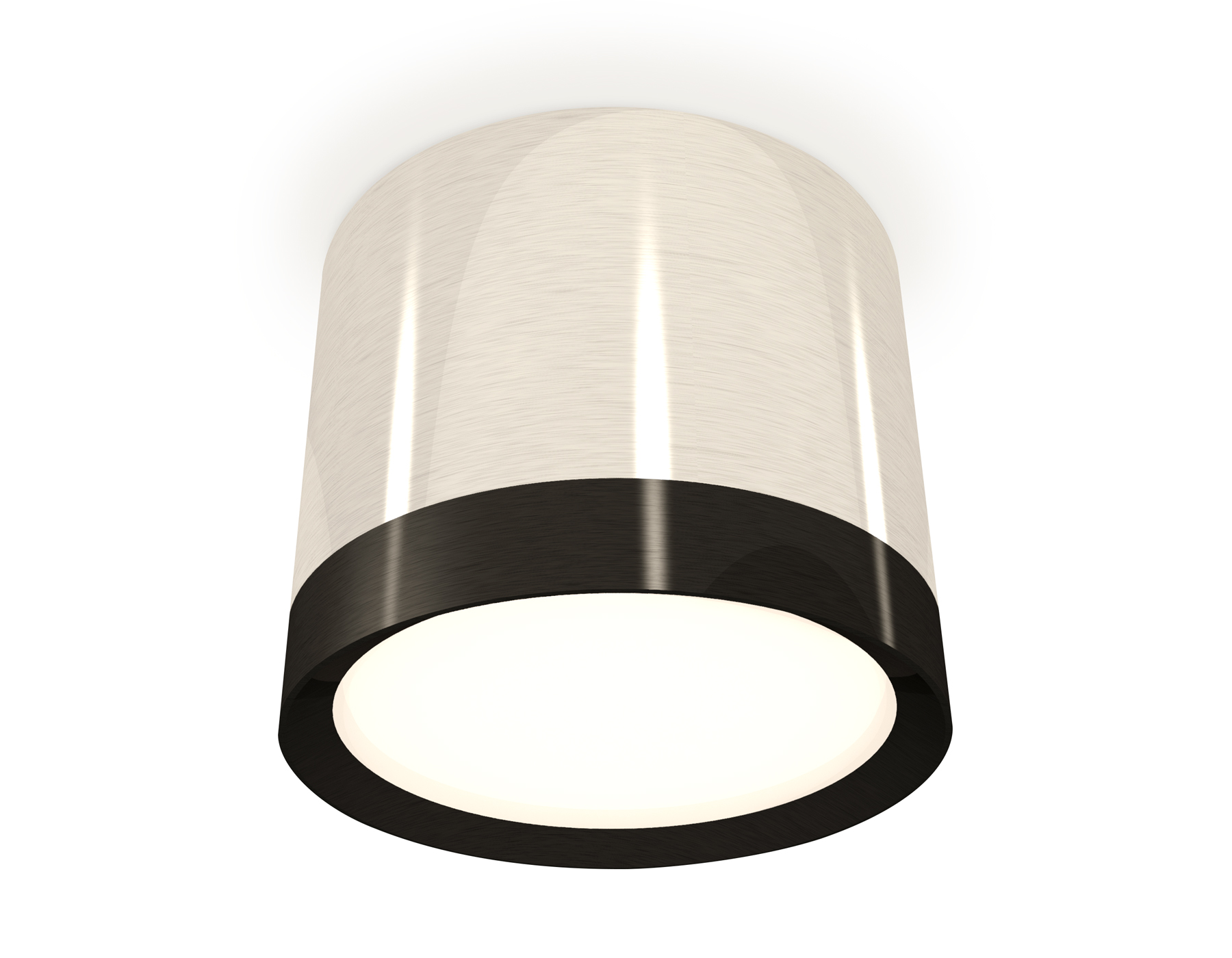 Накладной светильник XS8120001 PSL/PBK серебро полированное/черный полированный GX53 (C8120, N8113)