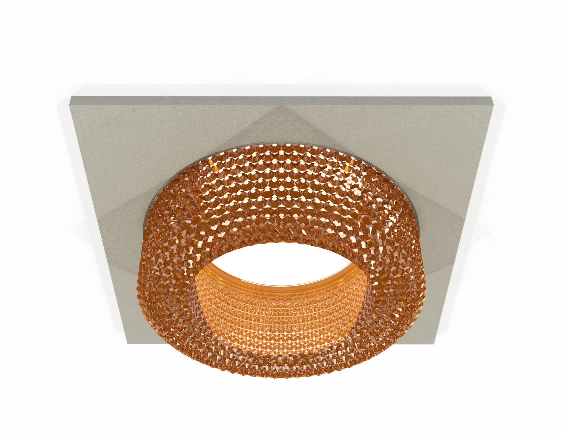 Встраиваемый светильник XC7633024 SGR/CF серый песок/кофе MR16 GU5.3 (C7633, N7195)