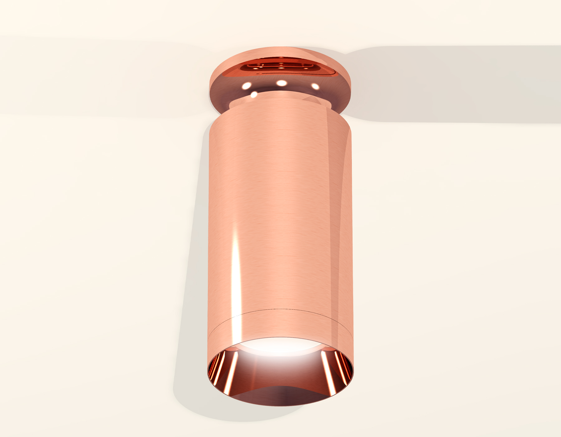 Накладной светильник XS6326080 PPG золото розовое полированное MR16 GU5.3 (N6906, C6326, N6135)