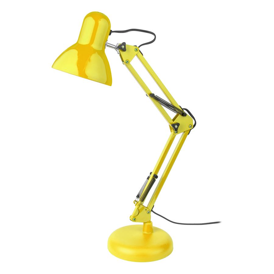 Светильник настольный General GTL-041  желтый основание + струбцина 2в1 (1/12)