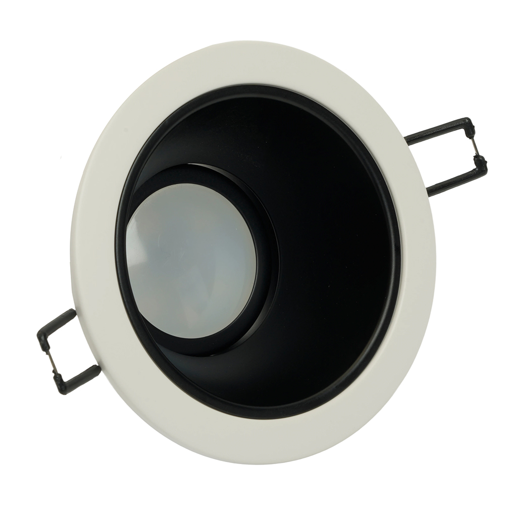 Светильник встраиваемый Feron DL3113 потолочный MR16 G5.3 белый + черный