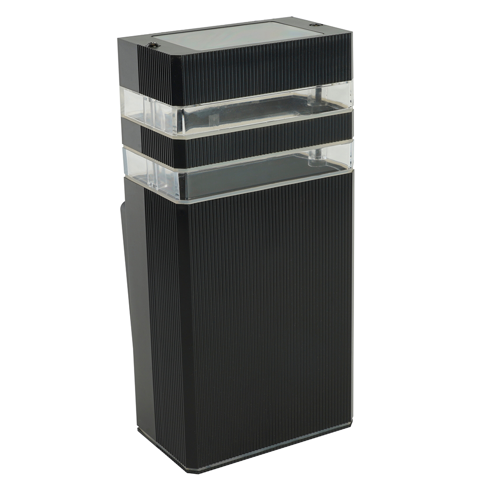 Светильник садово-парковый Feron.ONE DH0806-P, на стену вверх,  GU10 220-240V, черный пластик