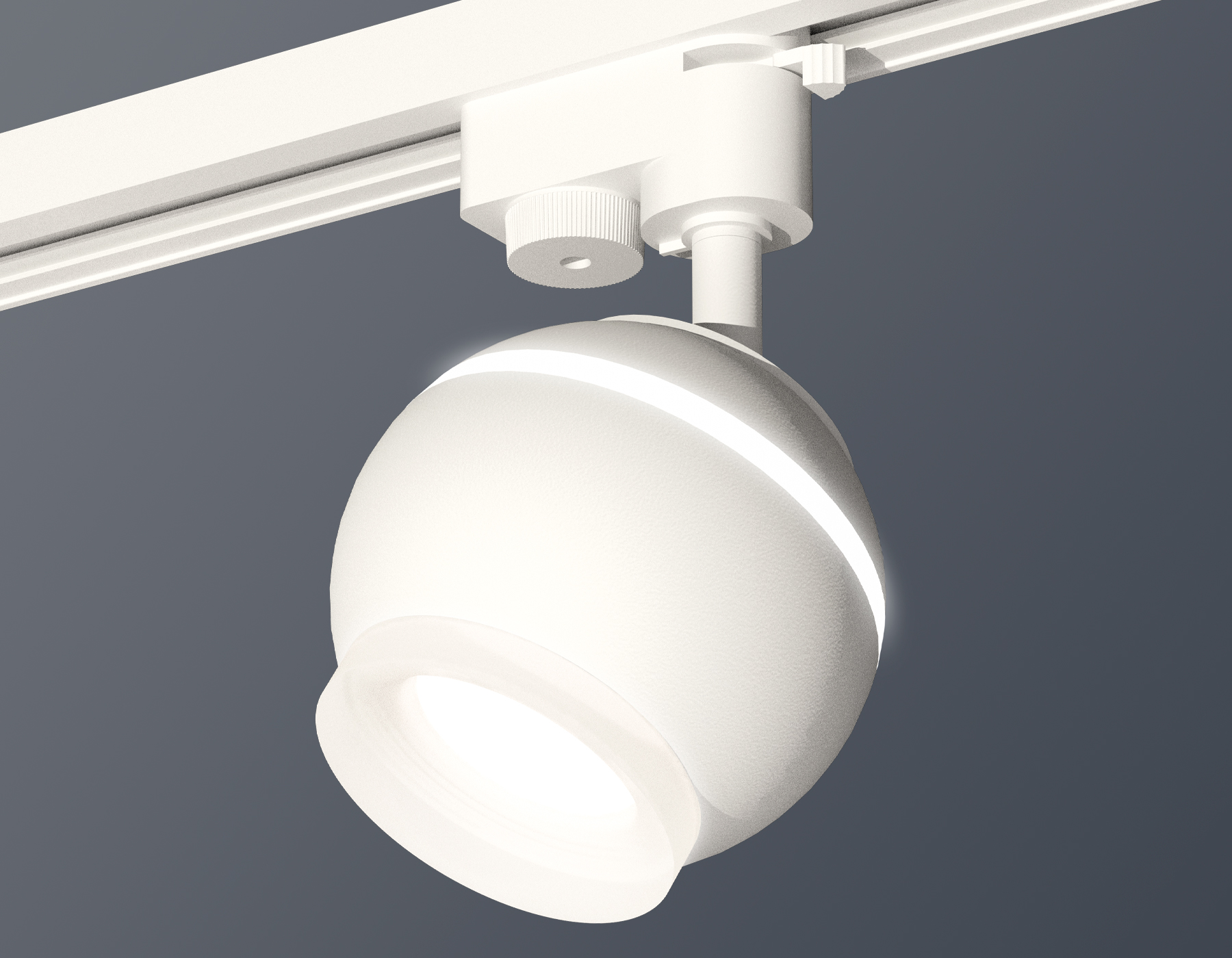 Трековый однофазный светильник XT1101071 SWH/FR белый песок/белый матовый MR16 GU5.3 LED 3W 4200K (A2520, C1101, N7165)