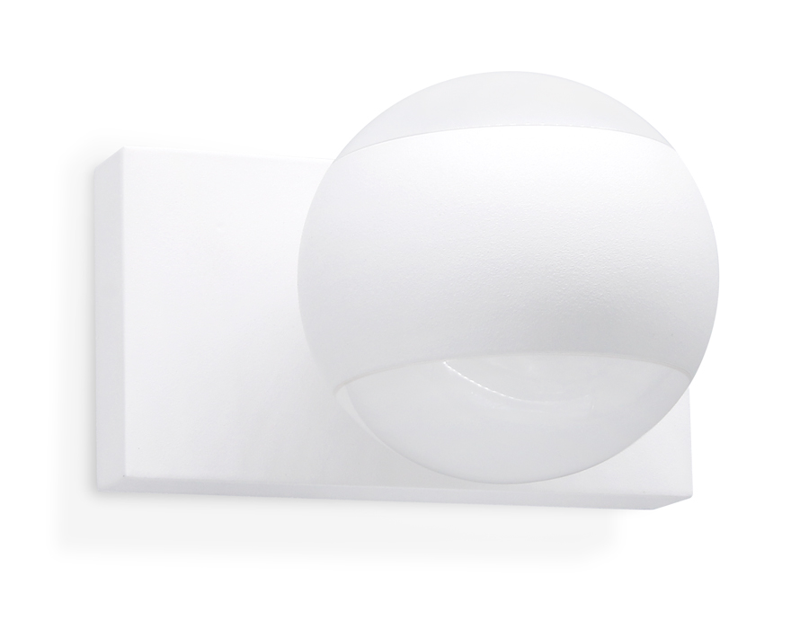 Настенный поворотный светильник с акрилом Ambrella FW570 SWH белый песок G9 max 40W 100*70*85
