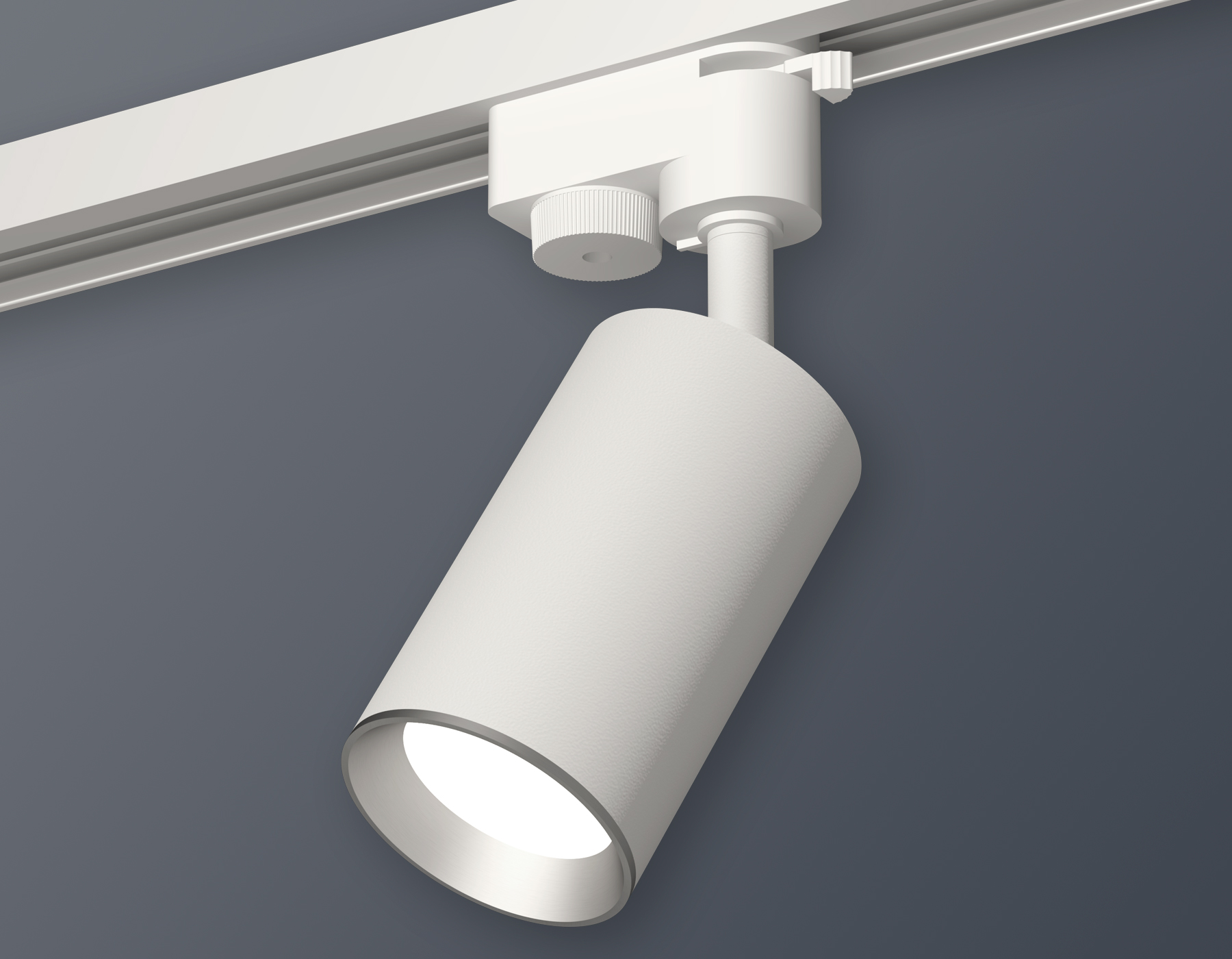 Комплект трекового светильника Ambrella XT6322004 SWH/PSL белый песок/серебро полированное MR16 GU5.3 (A2520, C6322, N6104)