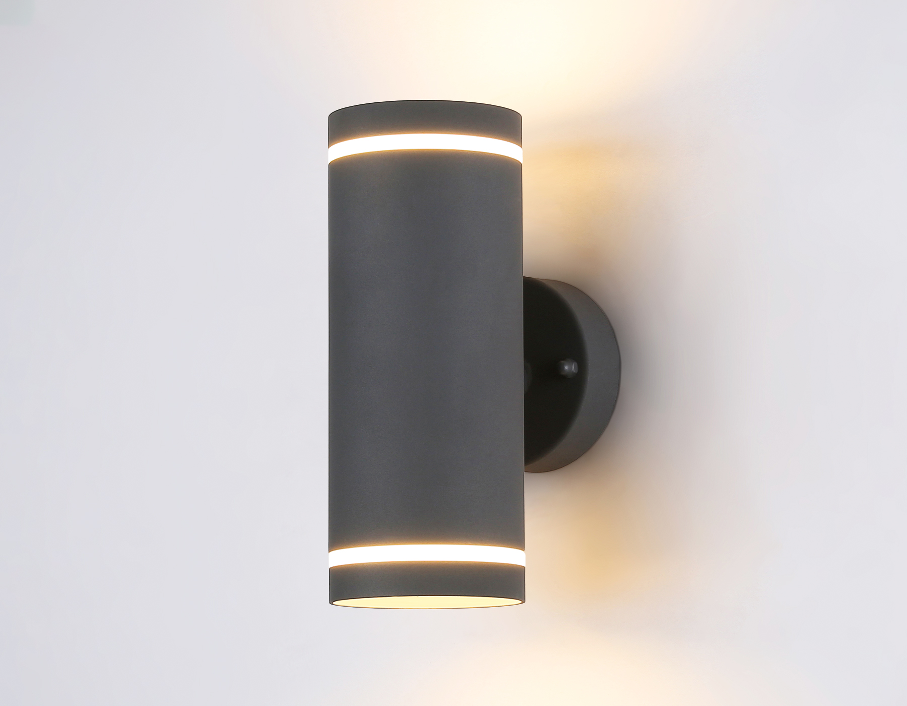 Уличный настенный светильник ST3332/2 GR серый IP54 GX53/2 max 15W 210*85*125