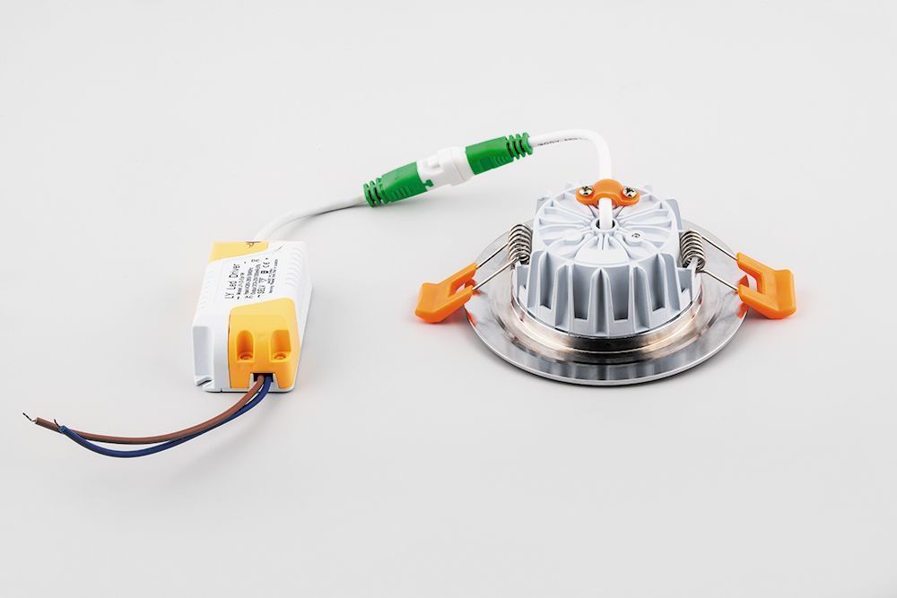 Светодиодный светильник Feron AL611 встраиваемый 7W 4000K серебристый