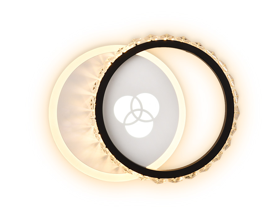 Бра Ambrella ICE FA228 WH 28W 4200K+4200K/6400K белый