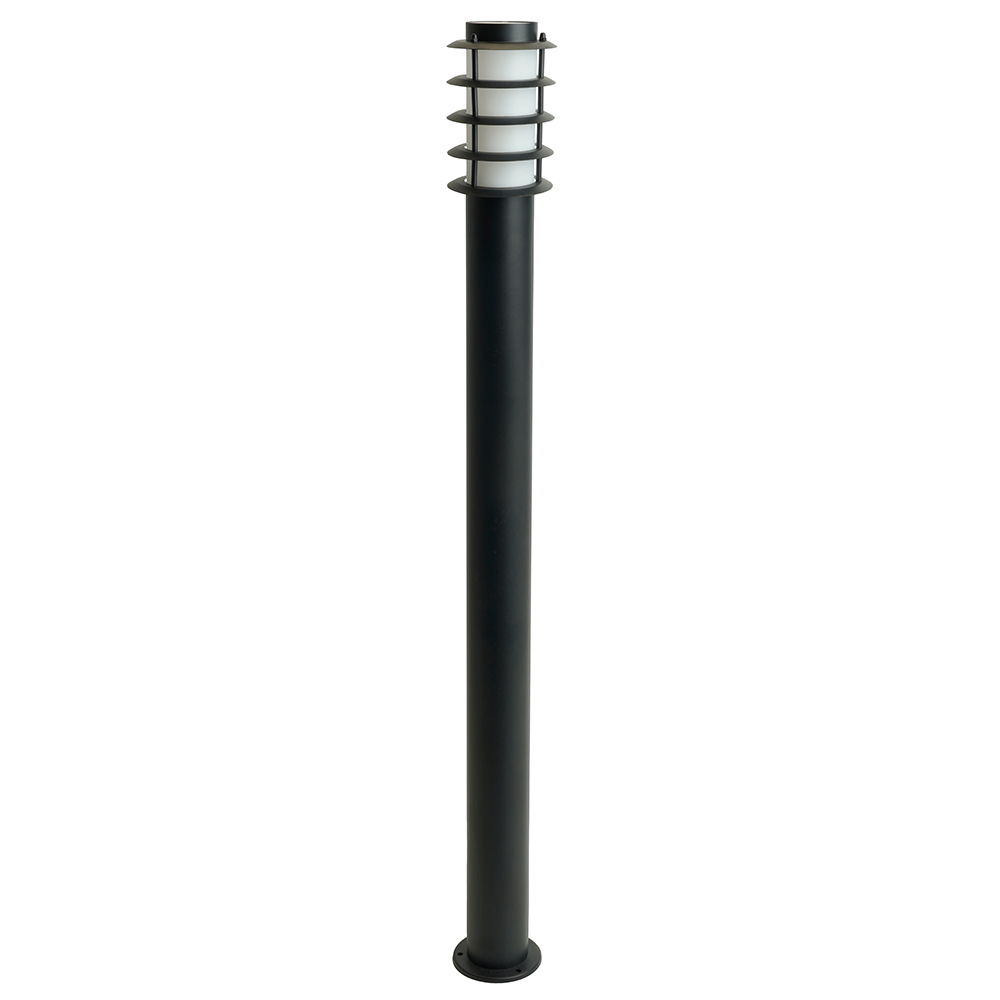 Светильник садово-парковый Feron DH047-1100, Техно столб, 18W E27 230V, черный Светильник садово-парковый Feron DH047-1100, Техно столб, 18W E27 230V, черный