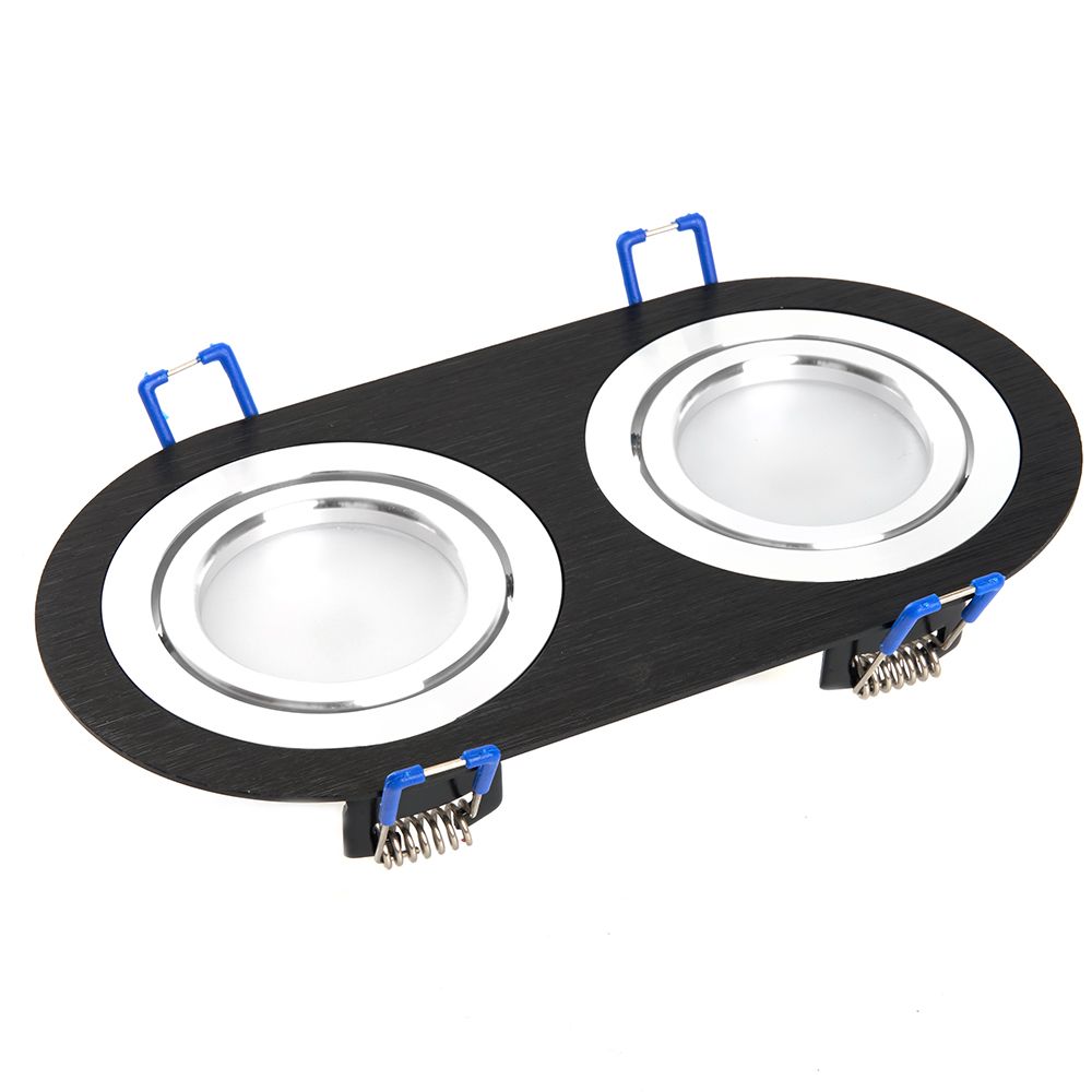 Светильник потолочный встраиваемый, DL2812 MR16 50W G5.3 "прямоугольник", черный Светильник потолочный встраиваемый, DL2812 MR16 50W G5.3 "прямоугольник", черный