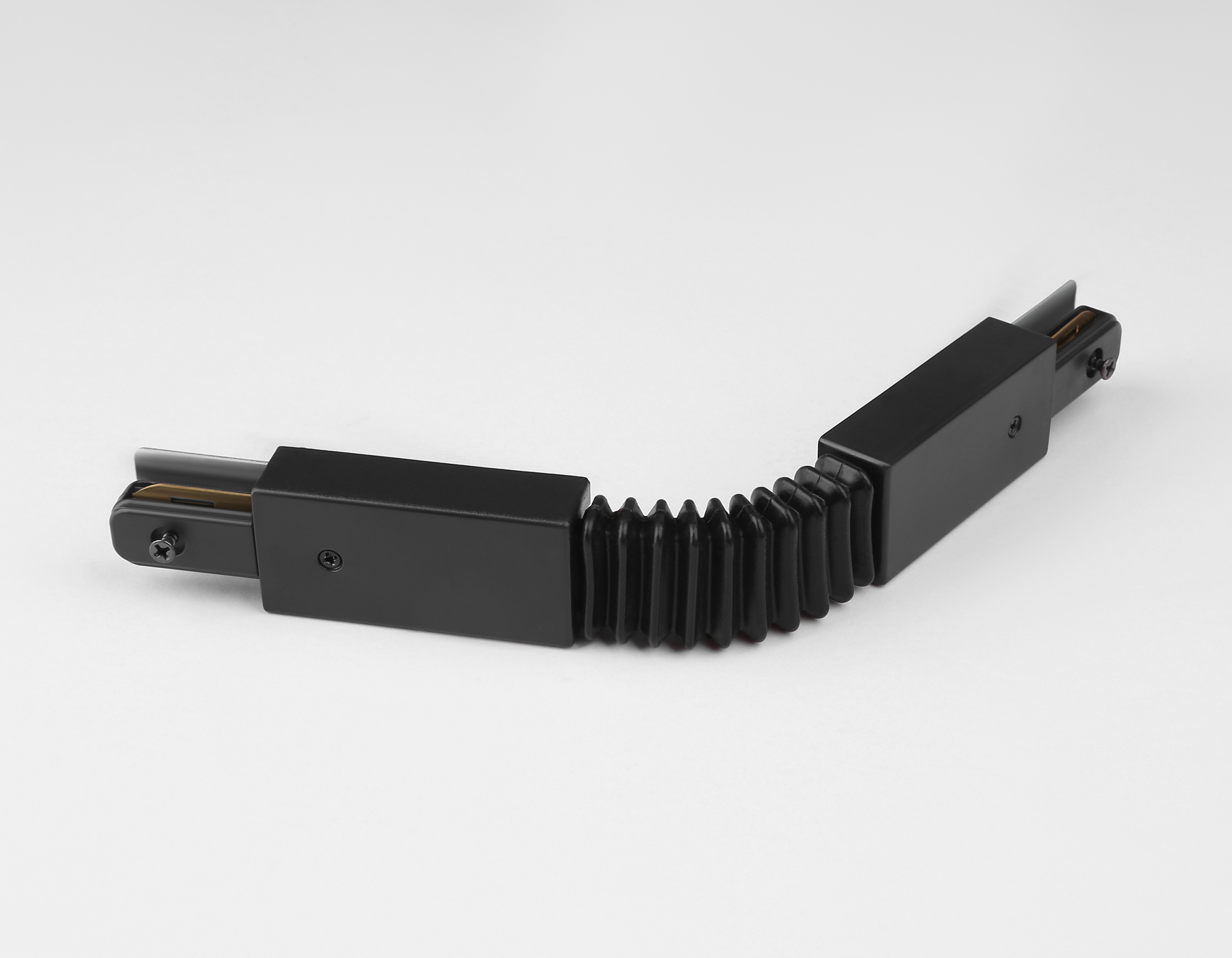 GL7176 BK черный коннектор гибкий для однофазного шинопровода Standard 220V 285*35*20