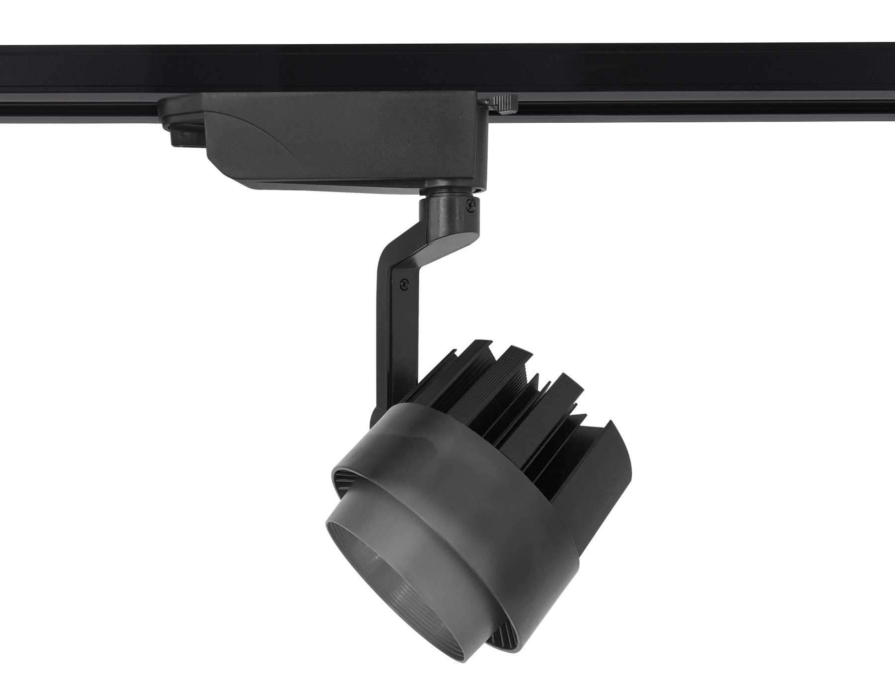 Трековый однофазный светодиодный светильник Ambrella GL6108 BK черный LED 20W 4200K 24° Трековый однофазный светодиодный светильник Ambrella GL6108 BK черный LED 20W 4200K 24°