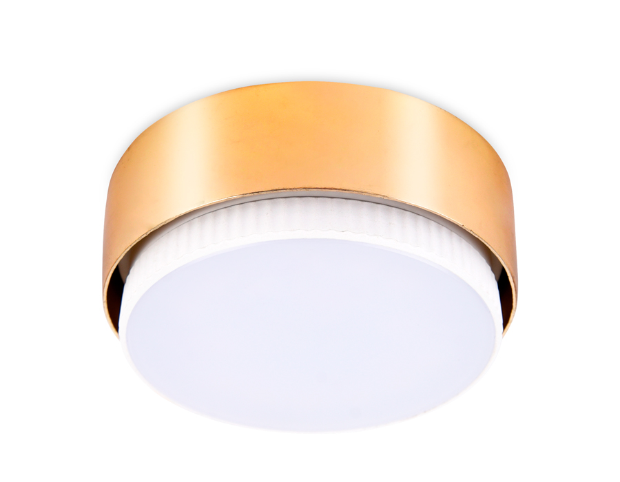 Накладной точечный светильник Ambrella G102  золото GX53 D82*25