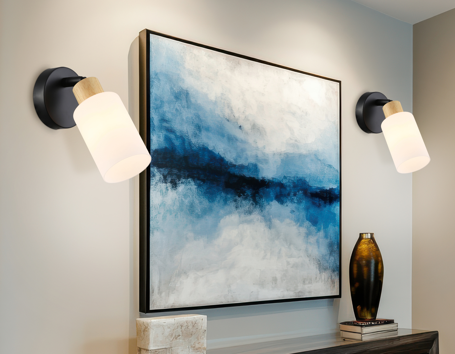 TR8720 BK/WD черный/дерево E14 max 60W 175*100*160