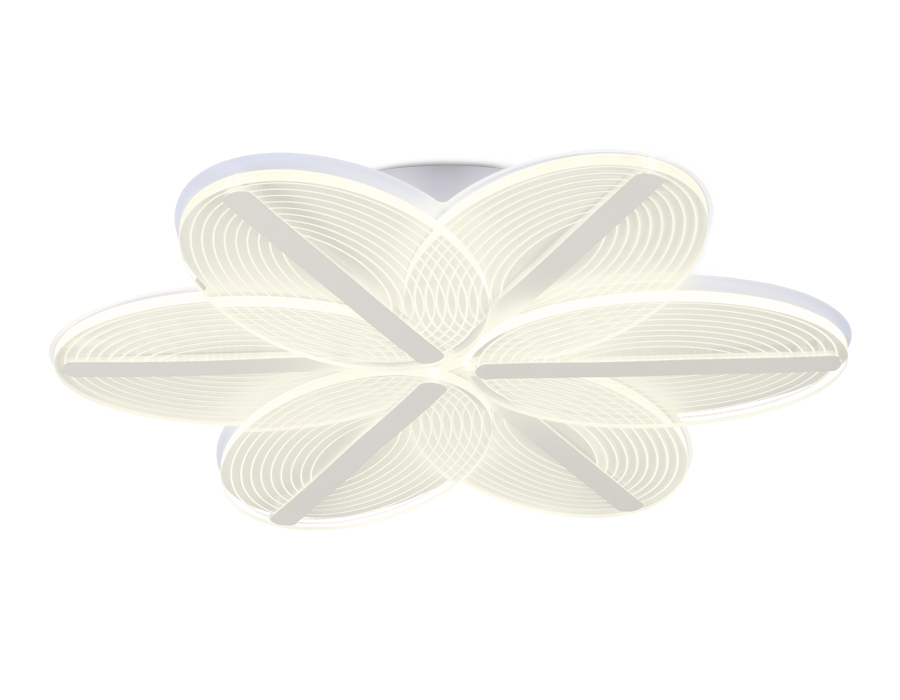 Потолочный светодиодный светильник Ambrella с пультом AK4309 белый 85W 520*470*80