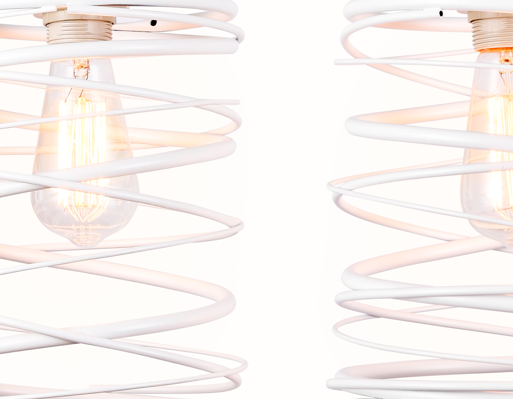 Подвесной светильник в стиле лофт Ambrella TR8402/3 WH белый E27/3 max 60W 740*210*730 Подвесной светильник в стиле лофт Ambrella TR8402/3 WH белый E27/3 max 60W 740*210*730