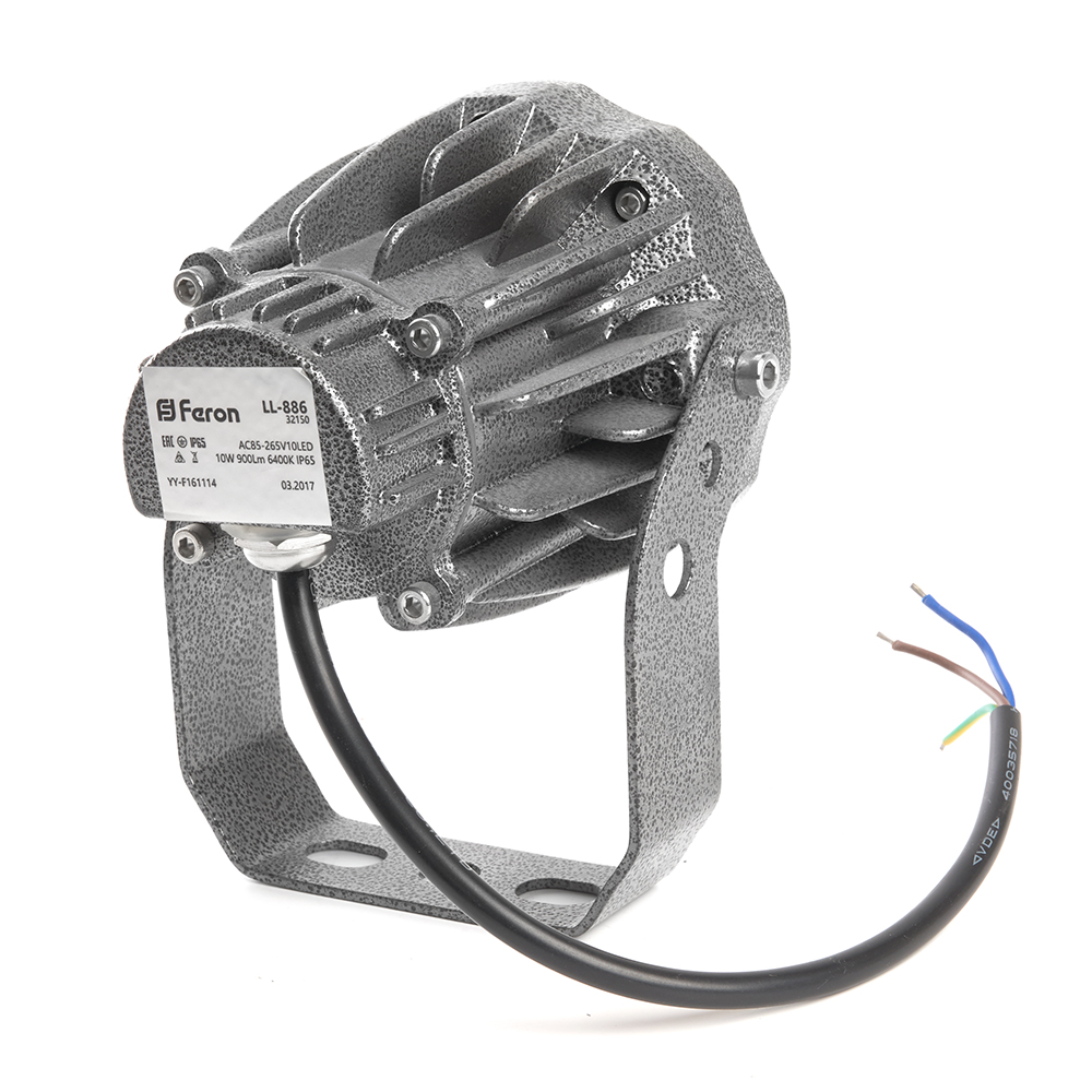 Светодиодный светильник ландшафтно-архитектурный Feron LL-886  85-265V 10W 6400K IP65 Светодиодный светильник ландшафтно-архитектурный Feron LL-886  85-265V 10W 6400K IP65