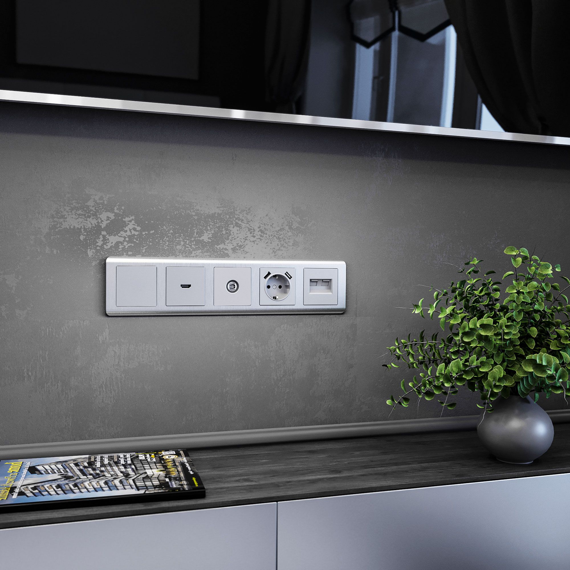 Заглушка WERKEL (серебряный) WL06-70-11 / W1159206 / a036558