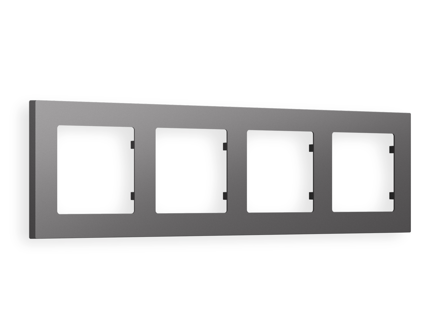 AF220654 Рамка ALFA Techno (Антрацит серый) 4-ая
