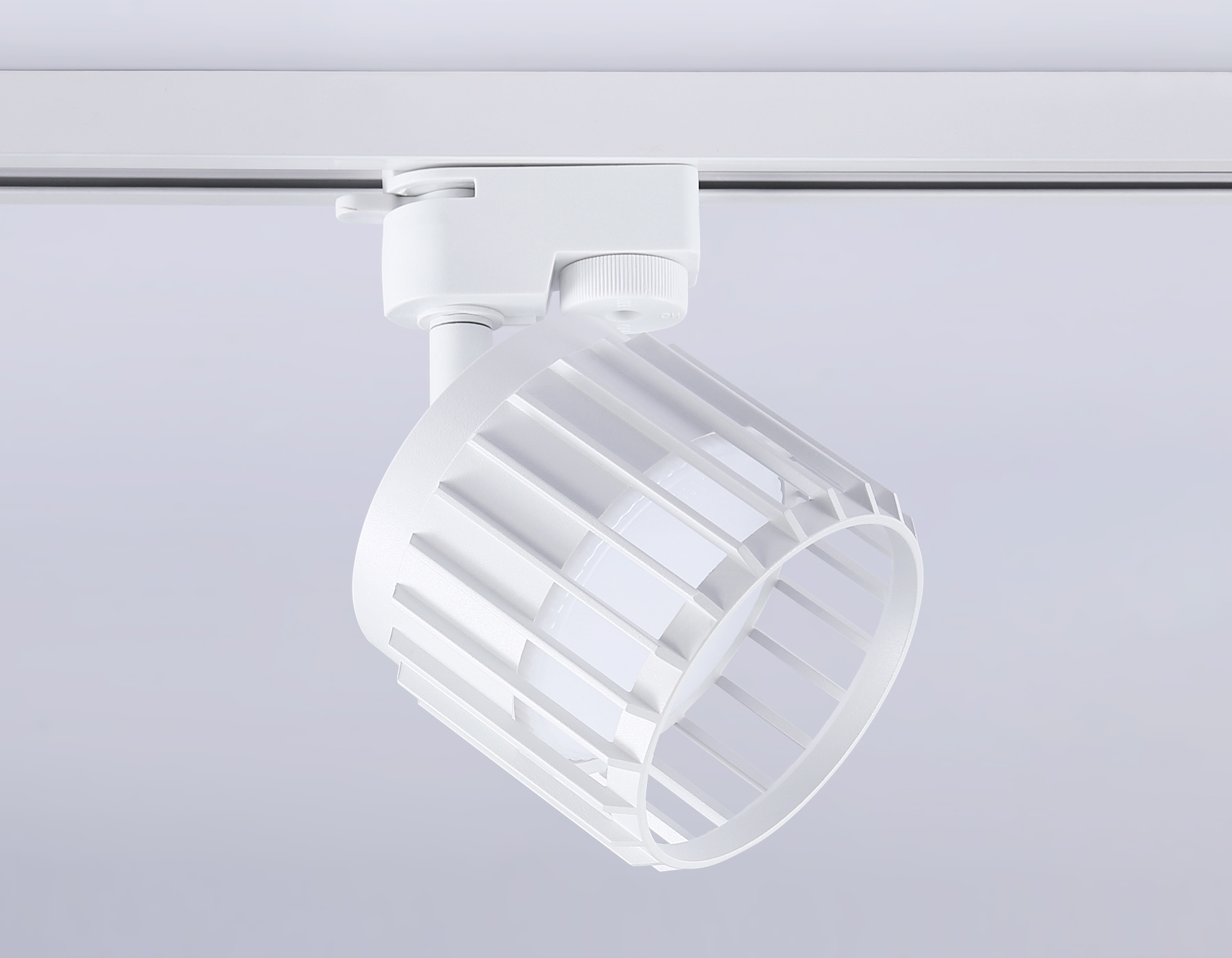 Трековый светильник Ambrella GL5348 WH белый GX53 D100*80