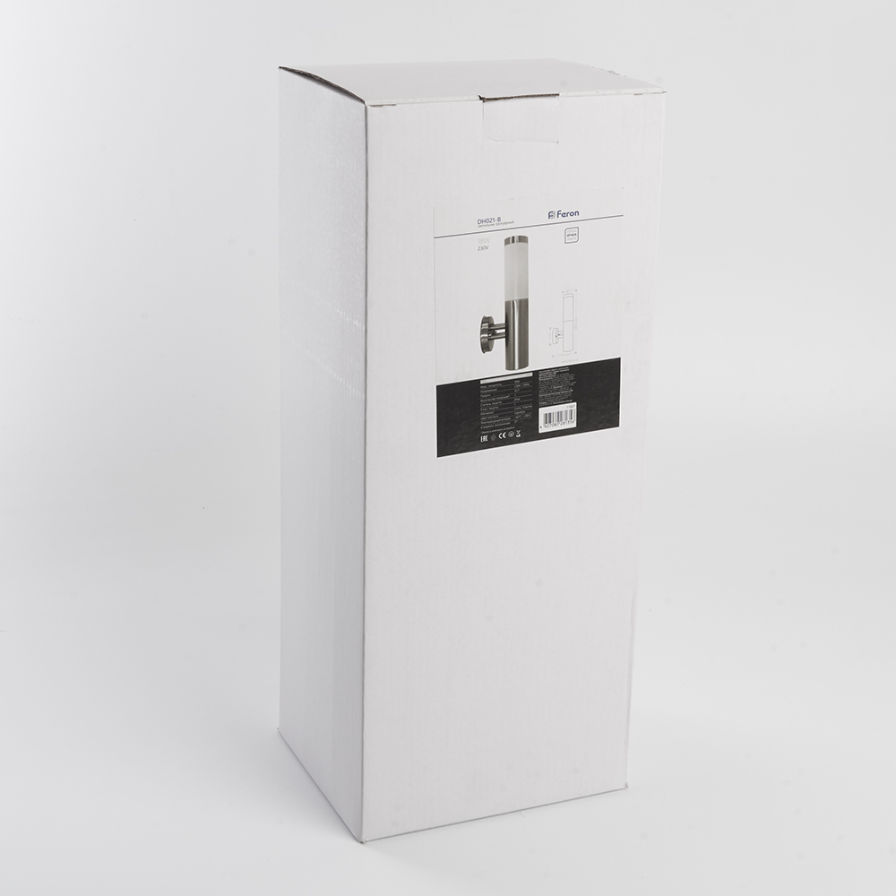 Светильник садово-парковый Feron DH021-B, Техно на стену вверх, 18W E27 230V, серебро Светильник садово-парковый Feron DH021-B, Техно на стену вверх, 18W E27 230V, серебро