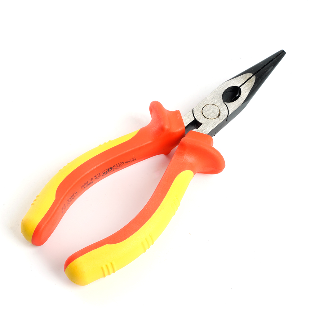 Длинногубцы STEKKER многофункциональные, 160мм, Cr-V,  PLM-2-160-P