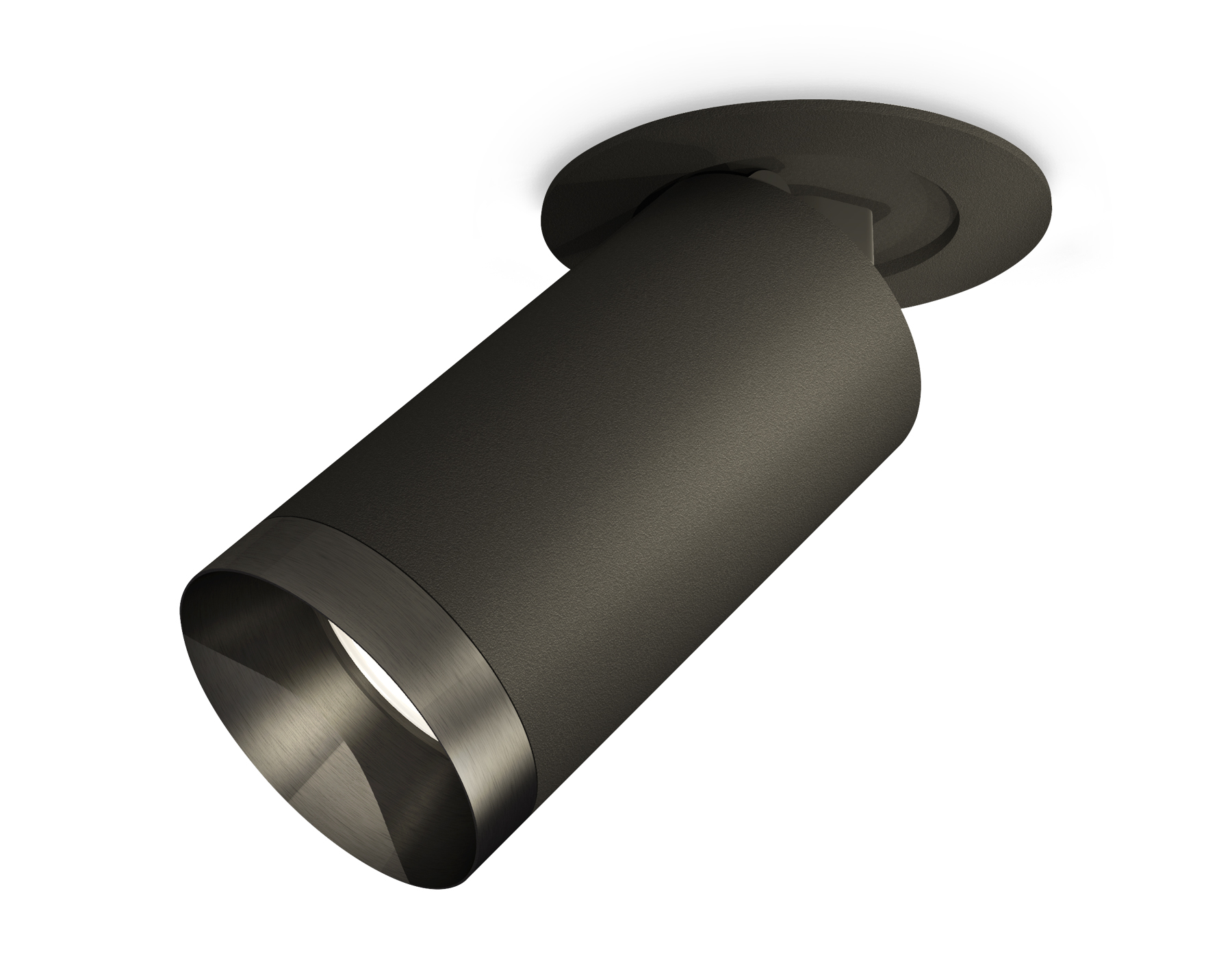 Встраиваемый поворотный светильник XM6323201 SBK/PBK черный песок/черный полированный MR16 GU5.3 (A2242, C6323, N6131)