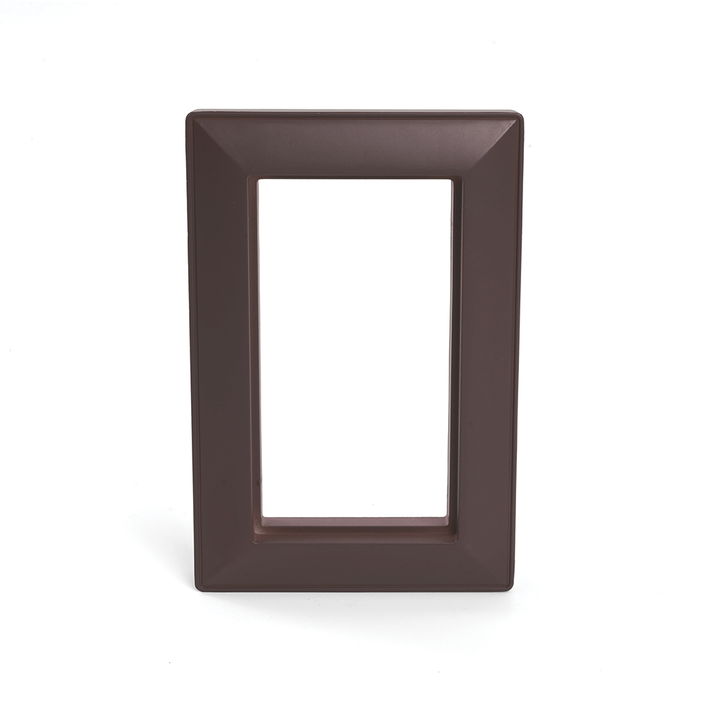 Рамка  2-местная (без перемычки),  пластик, STEKKER, PFR00-7012-04, серия Катрин, шоколад
