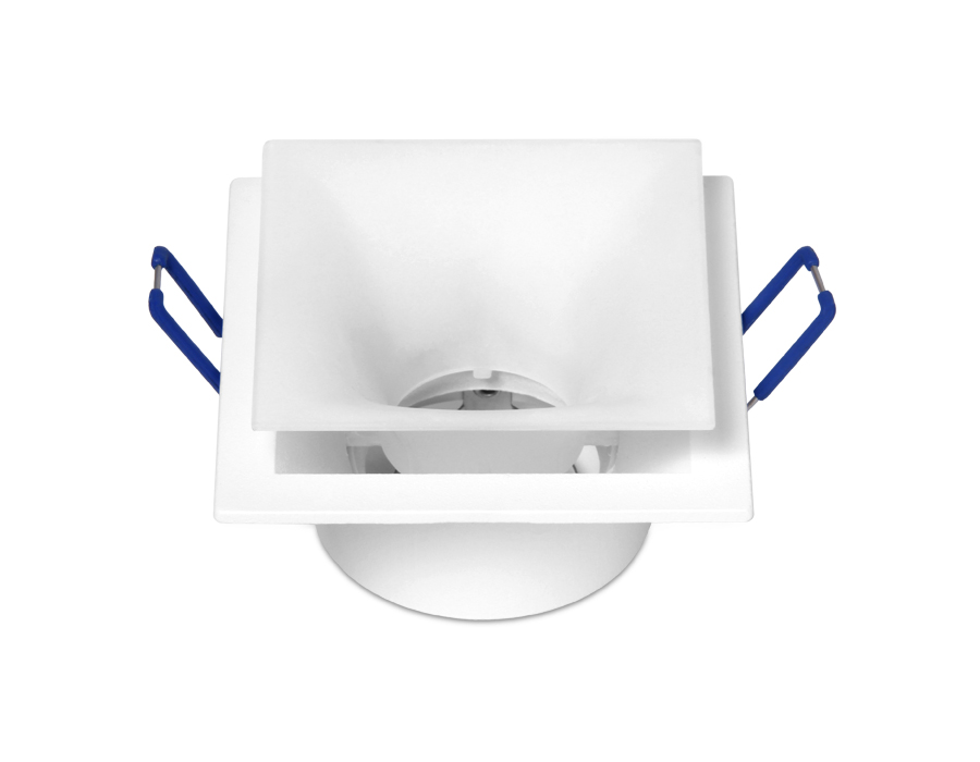 Встраиваемый точечный светильник Ambrella TN188 WH/S белый/песок GU5.3 80*80*50