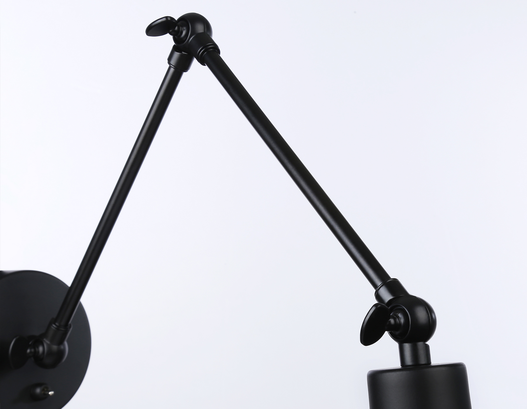 Настенный светильник лофт TR8148 BK черный E27 max 40W 340*120*490