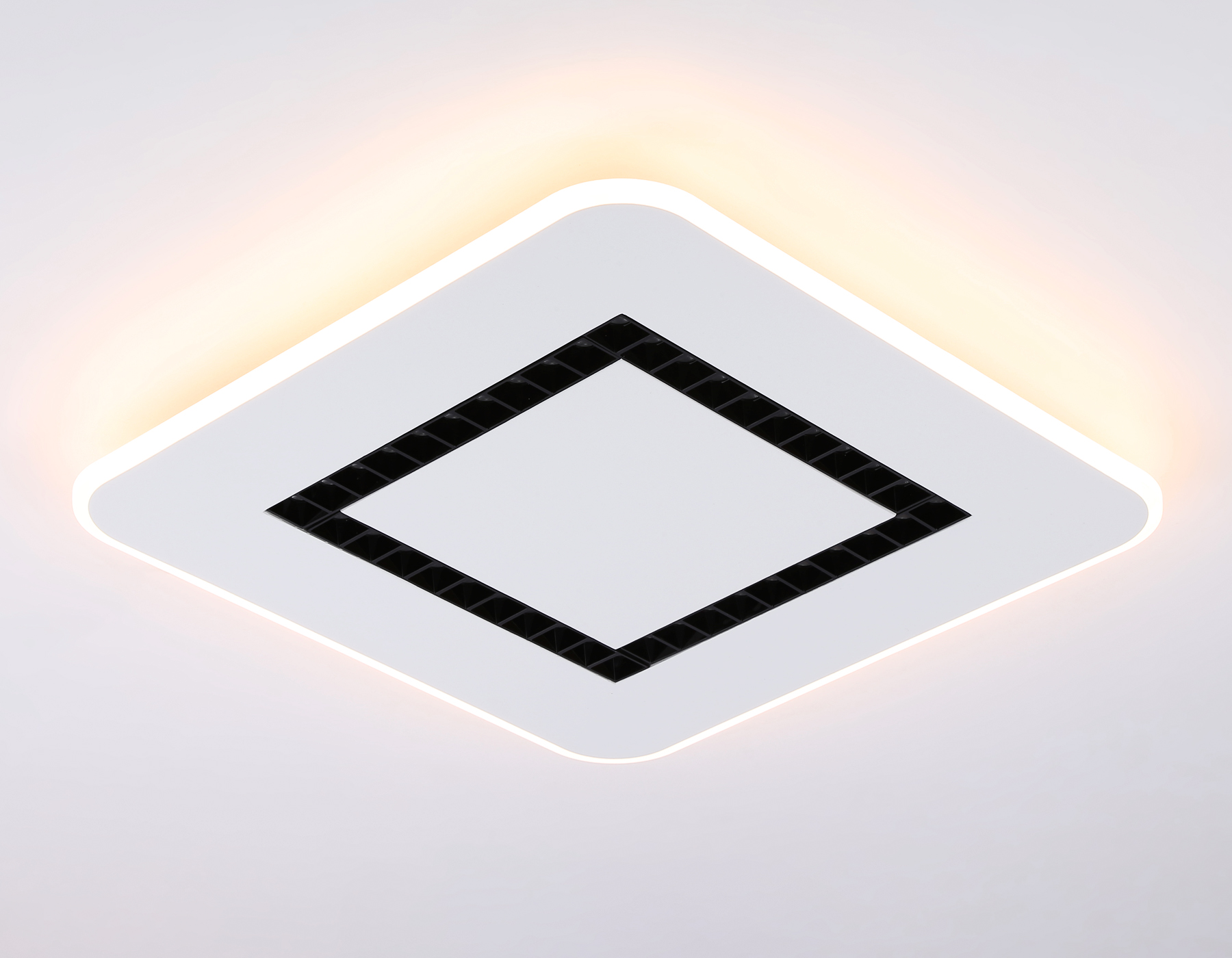 Потолочный светильник Ambrella FL51415 WH белый 3000K/4200K/6400K 68W 488*488*40 (ПДУ ИК)