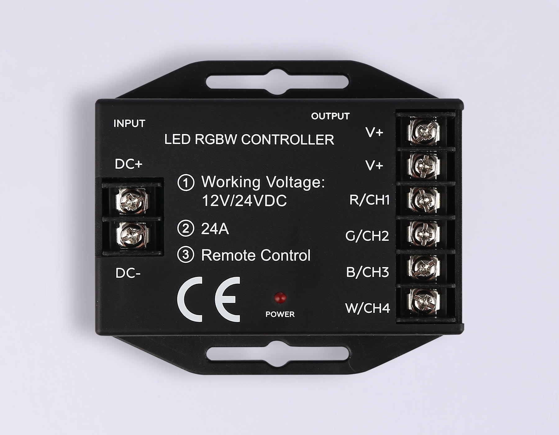 GS11461 контроллер RGBW 24A 12V 288W/ 24V 576W (ПДУ Радио 2.4G AAA)