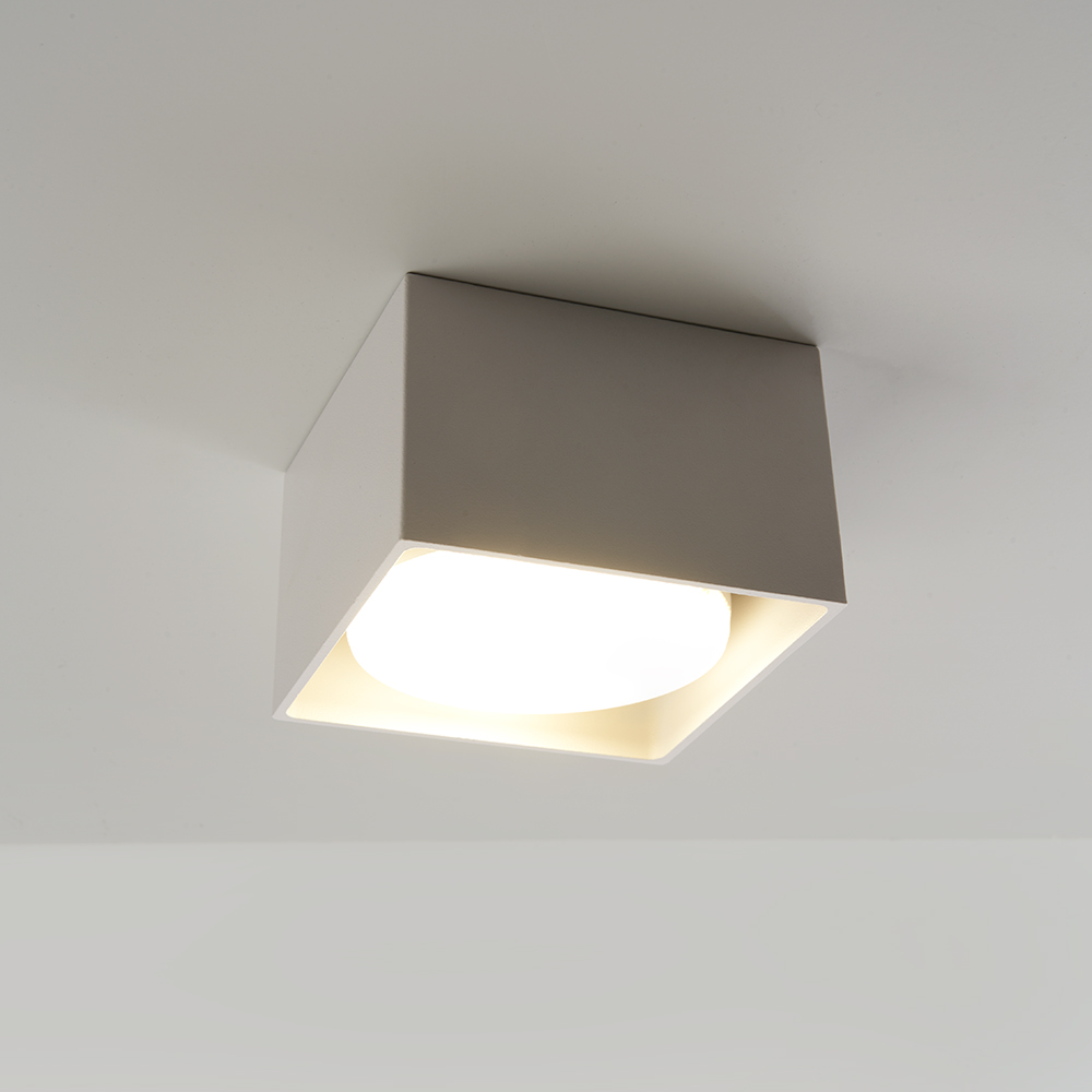 Светильник потолочный Feron HL360 12W, 230V, GX53, белый Светильник потолочный Feron HL360 12W, 230V, GX53, белый