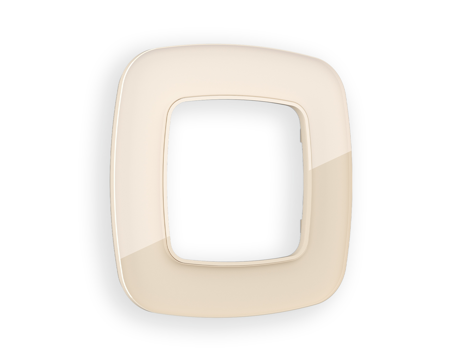 OF350301 Рамка OMEGA Radian (Бежевый Стекло закаленное натуральное) 1-ая