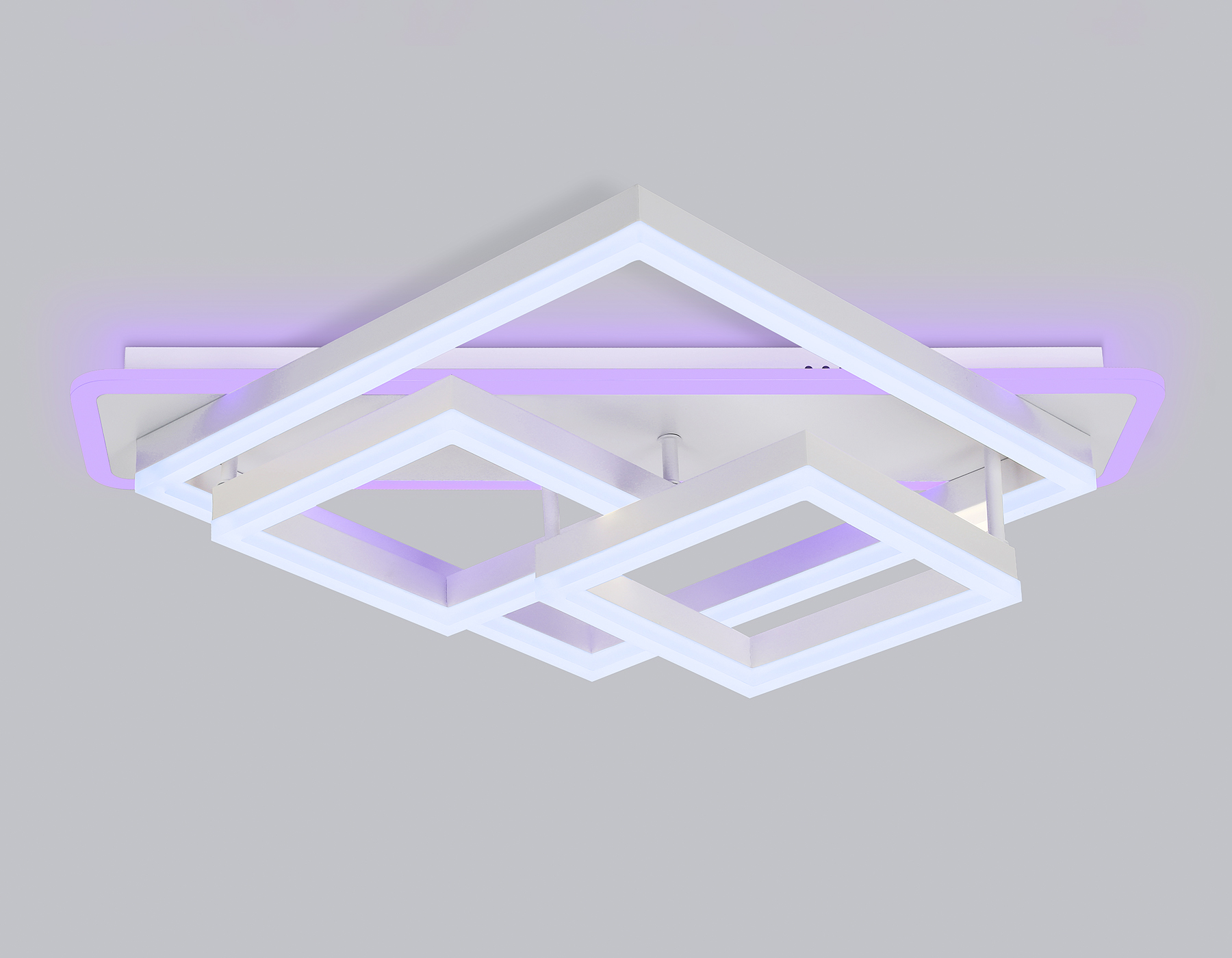 FA8531 WH белый 132W 3000K-6400K+RGB 630*570*160 (ПДУ РАДИО 2.4G)