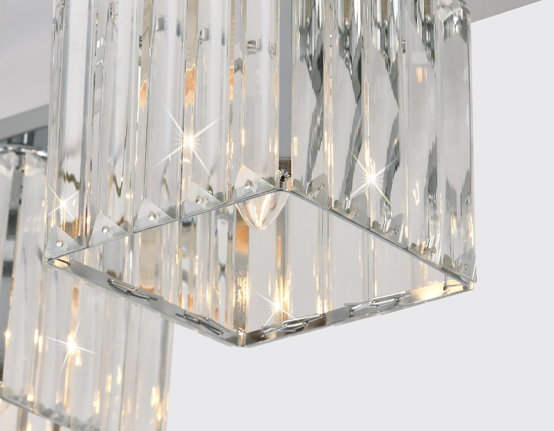 Потолочный светильник Ambrella TR5215/6 CH/CL хром/прозрачный E27/6 max 40W 870*630*220