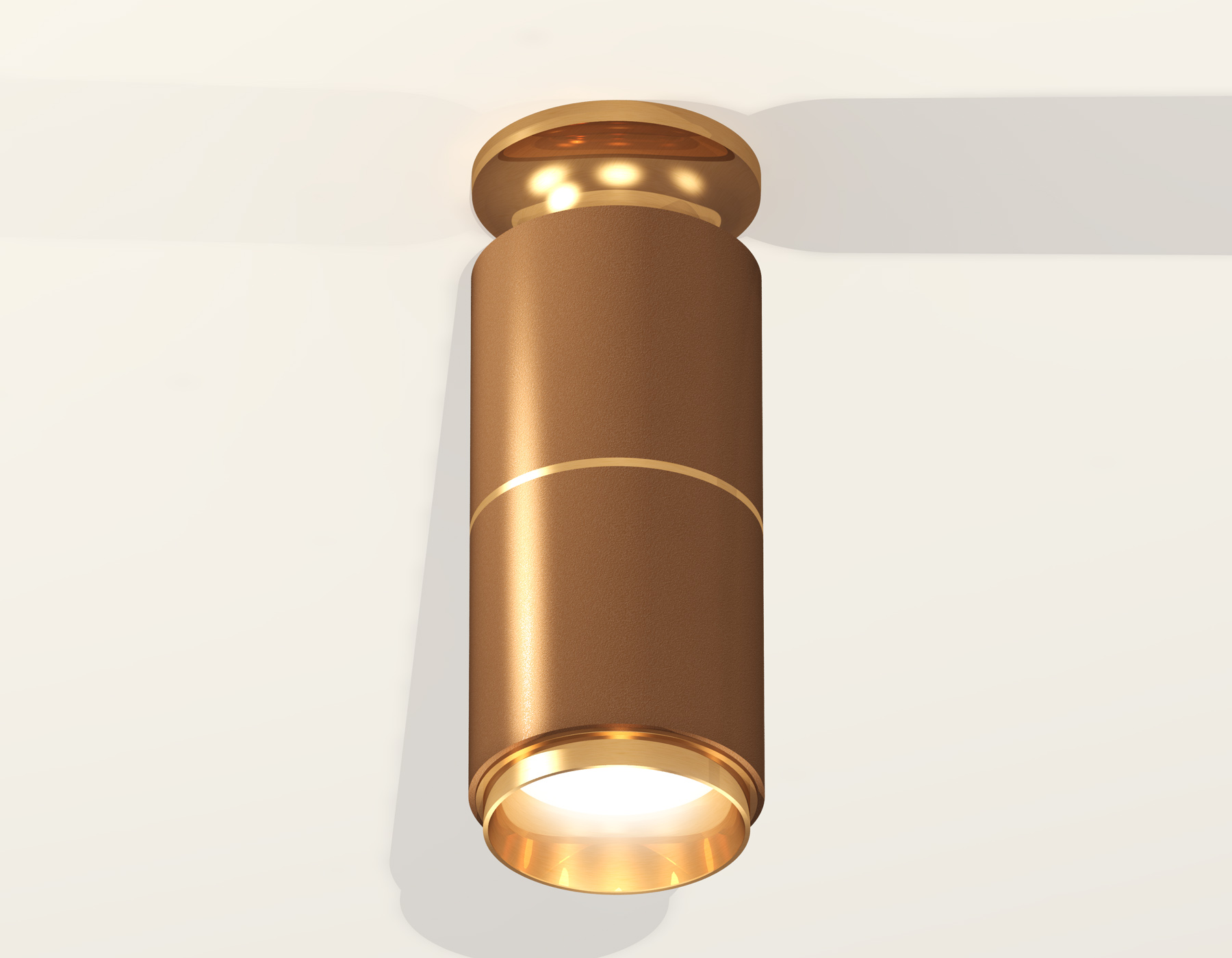 Накладной светильник XS6304190 SCF/PYG кофе песок/золото желтое полированное MR16 GU5.3 (N6905, C6304, A2062, N6124)