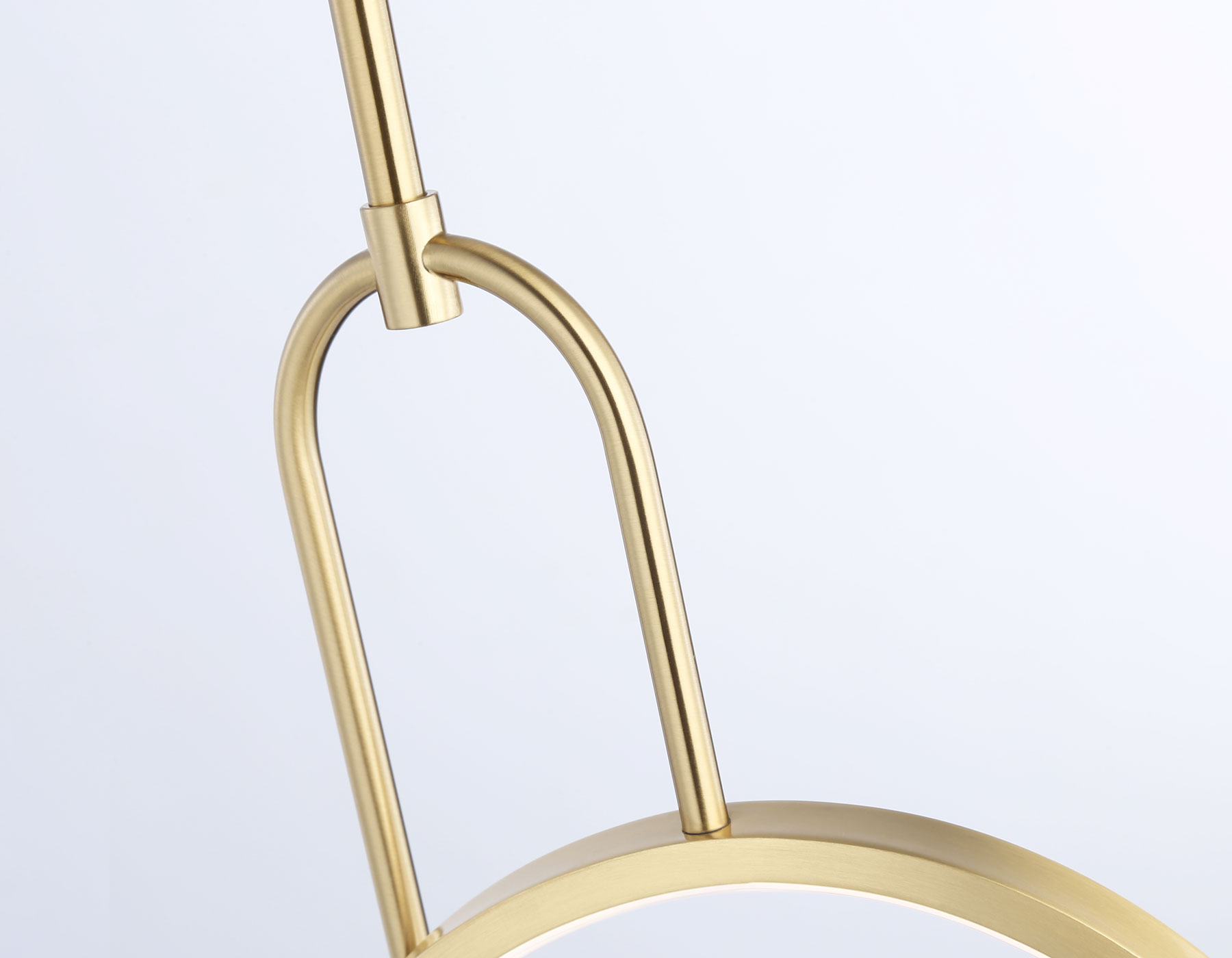 Подвесной светильник Ambrella FL66437 BS латунь 4200K 13W 240*60*1580 (Без ПДУ)