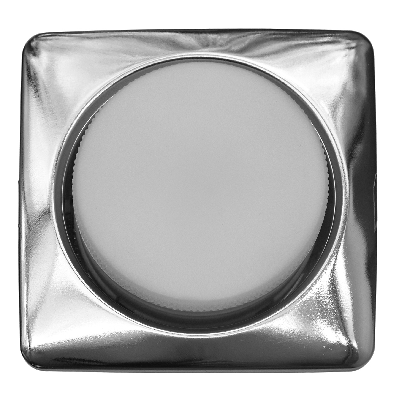 Светильник General GCL-GX53-H38-C ХРОМ КВАДРАТ ОБЪЕМНЫЙ