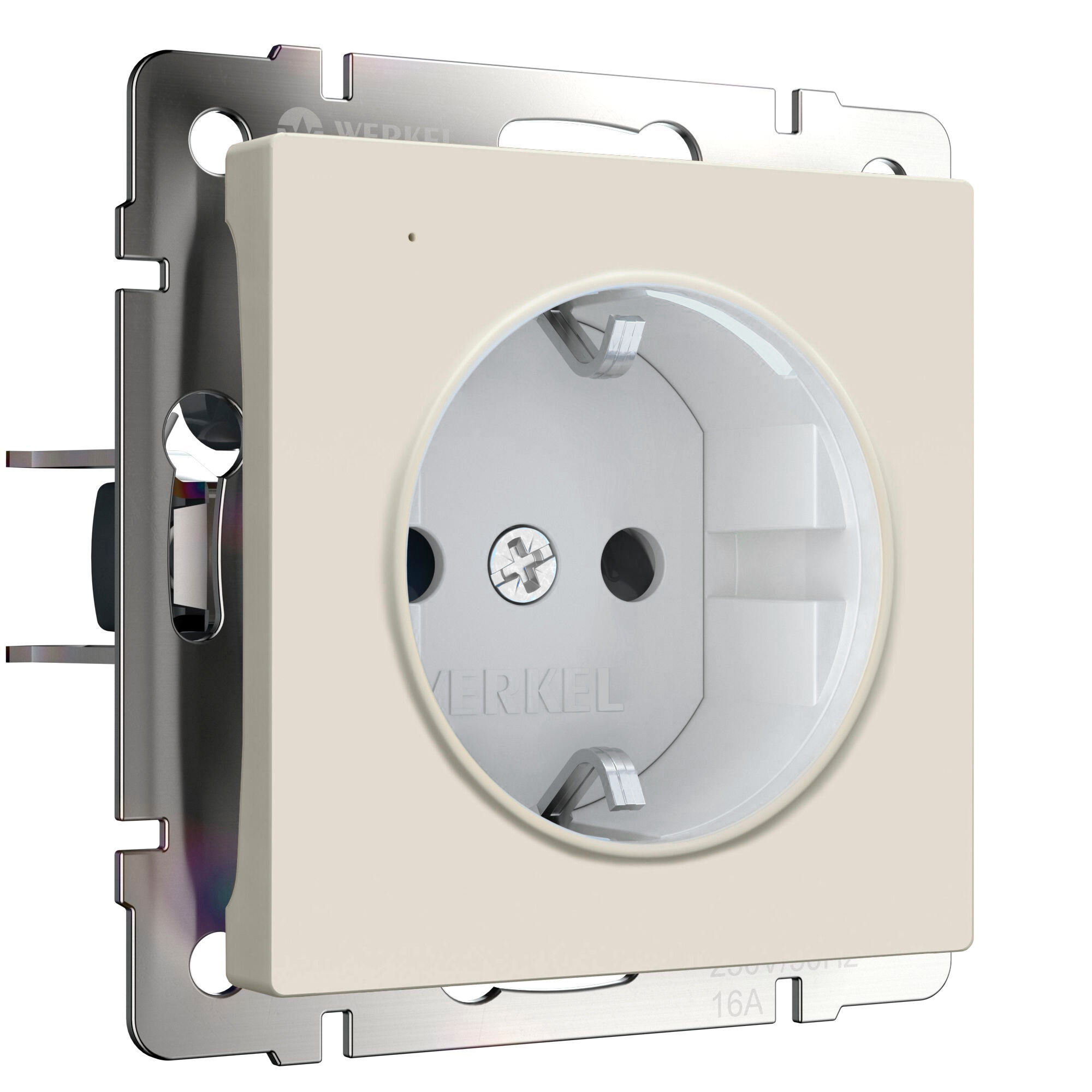 W1171462/ Розетка с подсветкой W (айвори матовый) W1171462
