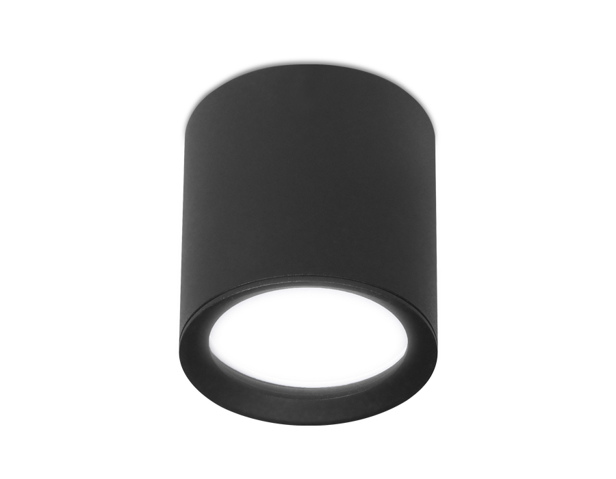 Накладной точечный светильник Ambrella TN214 BK/S черный/песок GU5.3 D56*70