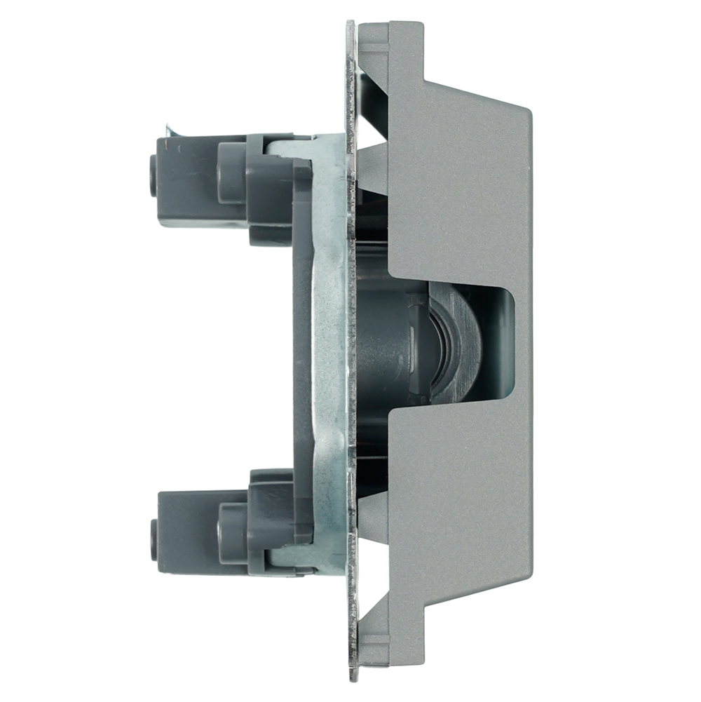 Кабельный вывод ( механизм), Stekker, серия Эмили, платиново-серый, soft-touch, RST00-5119-10