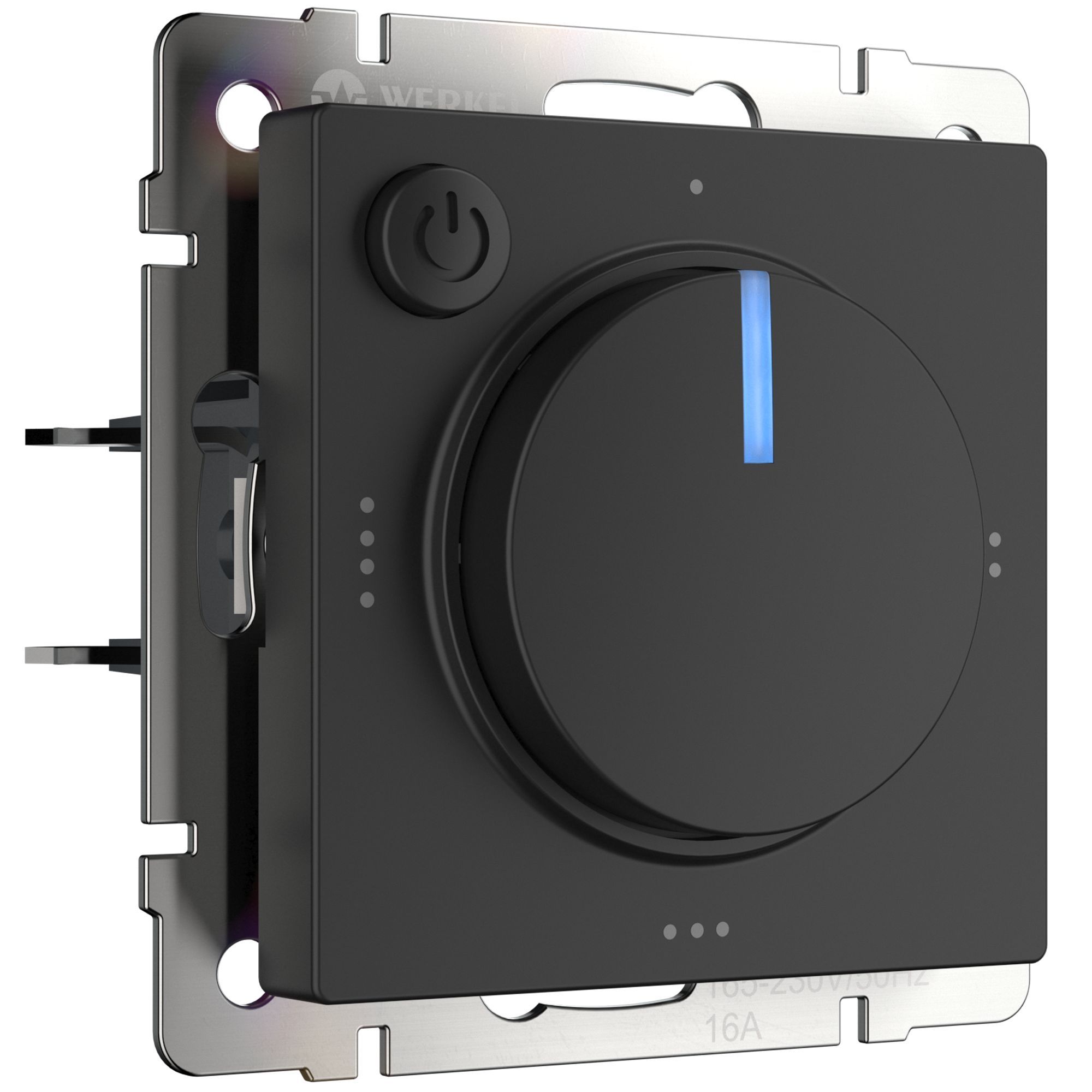 Терморегулятор WERKEL для теплого пола (черный) WL08-40-01 / W1151108 / a042014