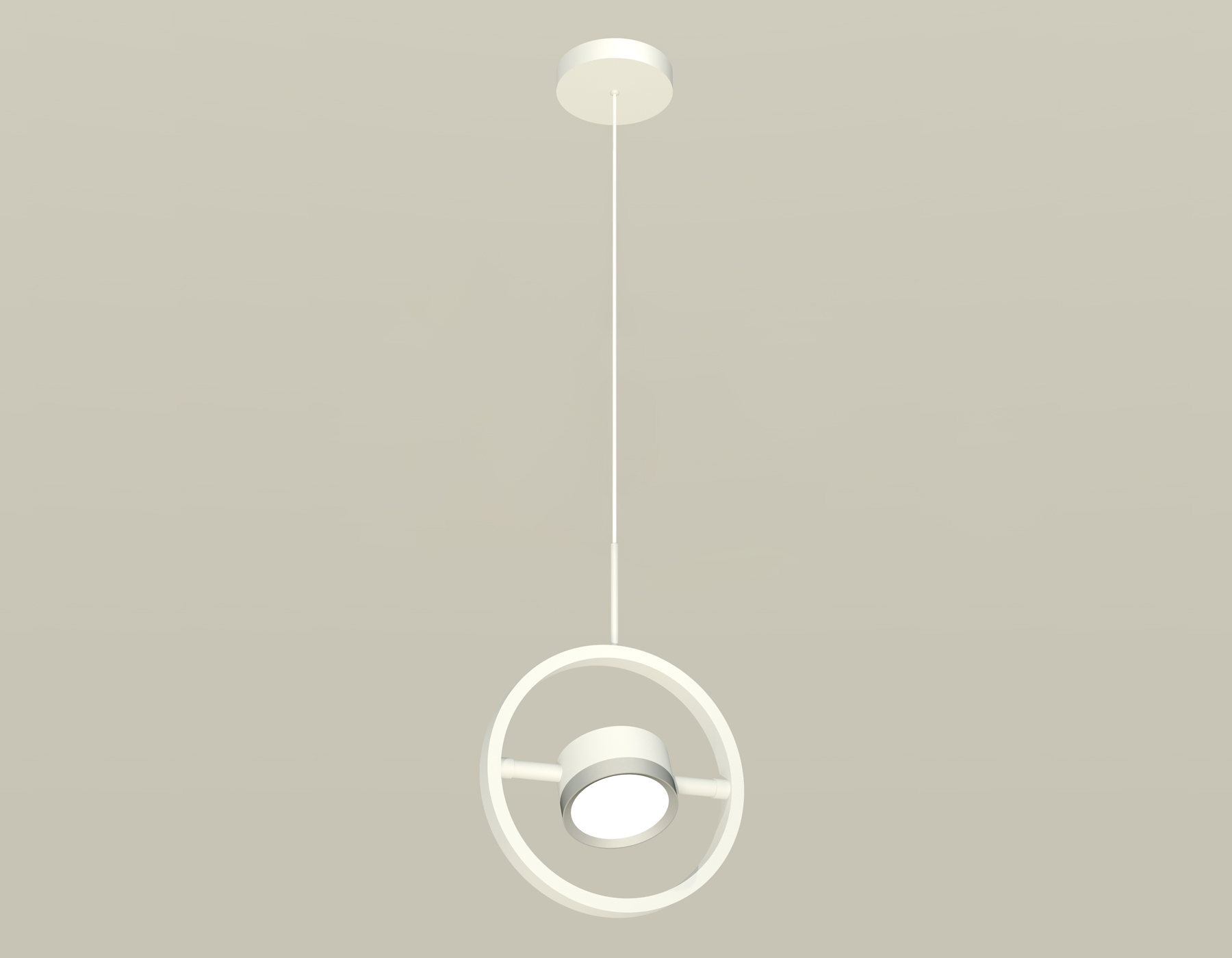 Подвесной светильтник Ambrella XB9111101 SWH/MCH белый песок/хром матовый GX53 (C9111, N8121)