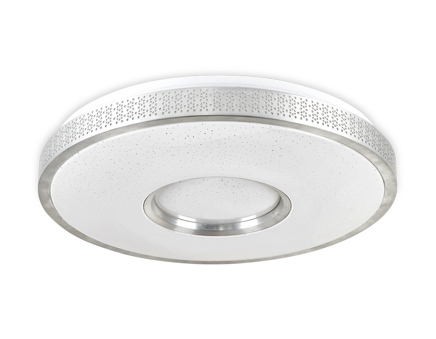 Потолочный светодиодный светильник с пультом Ambrella FF82 WH белый 72W D500*85 (ПДУ Радио 2.4)